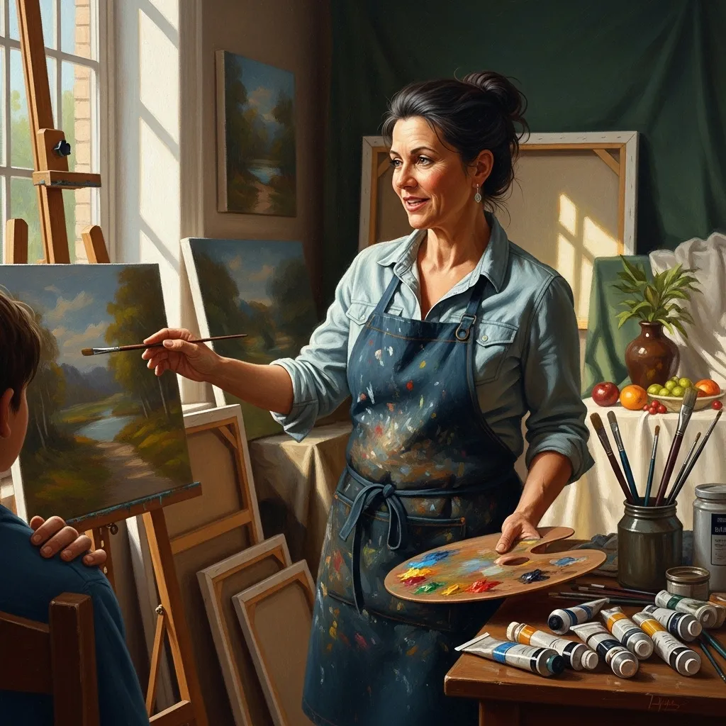 Emma Wilson - Oil Painting Instructor